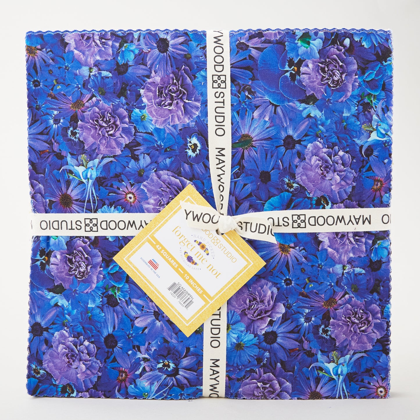 Hand Picked - Forget Me Not 10" Squares Alternative View #1