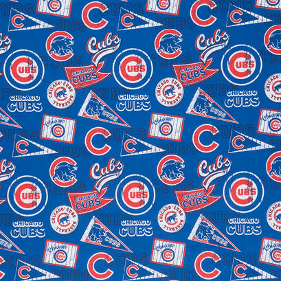 MLB - Chicago Cubs Blue Red Yardage