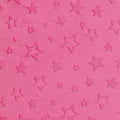 Cuddle® Embossed Star - Fuchsia 60" Minky Yardage Primary Image