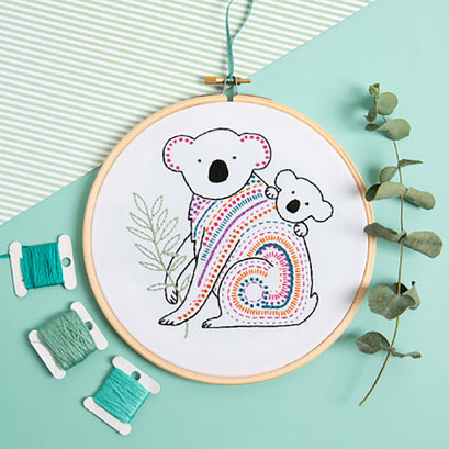Koala Embroidery Kit