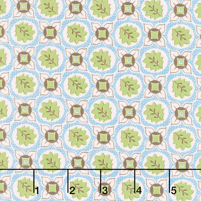 Mercantile - Treasure Wedgewood Yardage