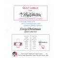 Cozy Christmas Quilt Labels Alternative View #1