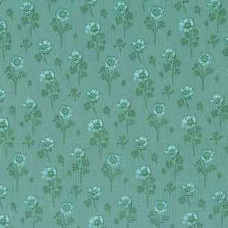Porch Swing - Botanical Anemones Hunter Yardage