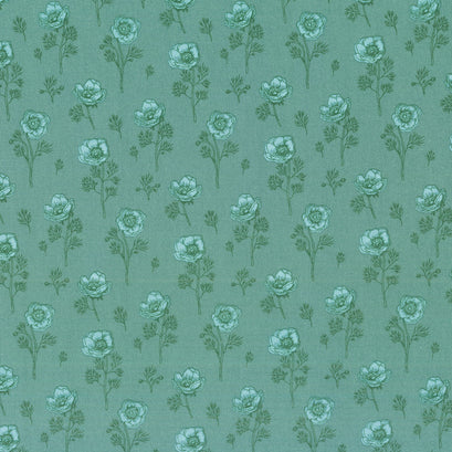 Porch Swing - Botanical Anemones Hunter Yardage