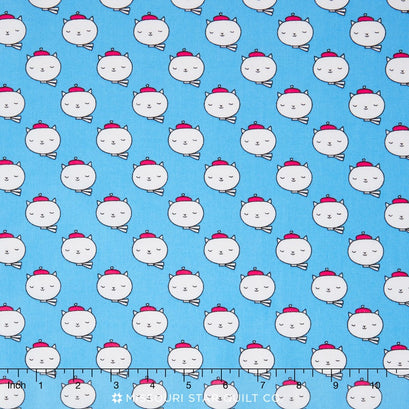 Oui Oui Paris - Hip Cats Bright Yardage