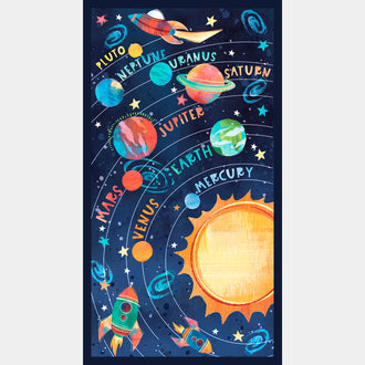 Blast Off! - Solar System Navy Panel