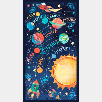 Blast Off! - Solar System Navy Panel
