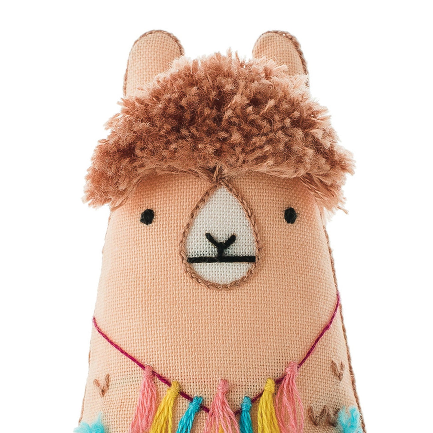 D.I.Y. Embroidered Doll Kit - Llama Alternative View #1