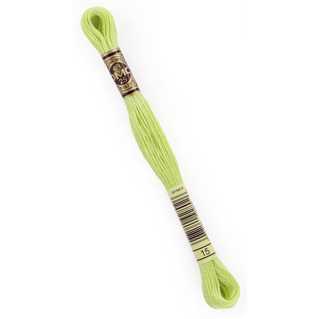 DMC Embroidery Floss - 15 Apple Green Primary Image