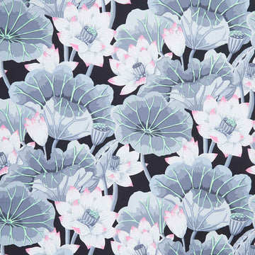 Kaffe Fassett Collective - August 2023 - Lake Blossoms Contrast Yardage Primary Image