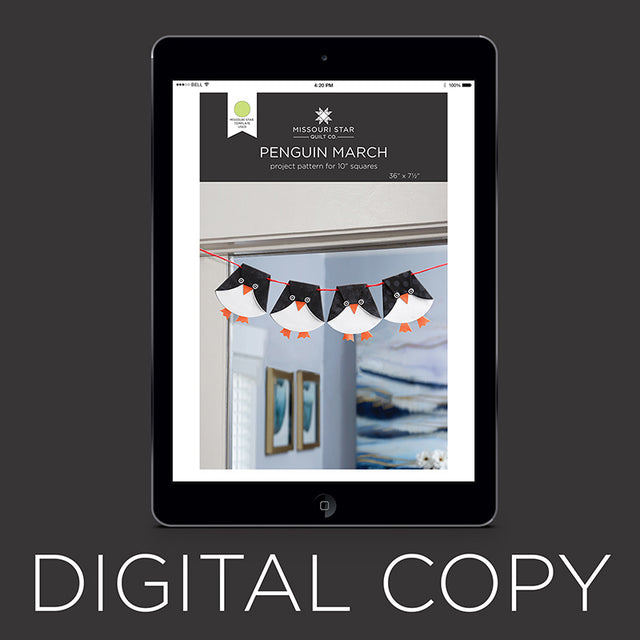 Digital Download - Penguin March Quilt Pattern by Missouri Star Primary Image