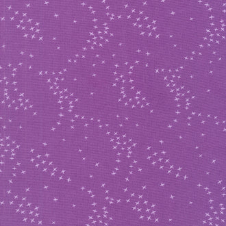 Seasons - Birds Purple Yardage