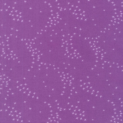 Seasons - Birds Purple Yardage