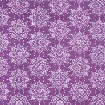Floralicious - Medallion Purple Yardage