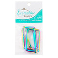 Emmaline 1-1/2" Wire Formed Strap Sliders - Set of Two Rainbow