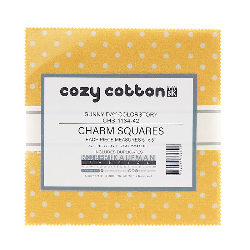 Cozy Cotton Flannels - Sunny Day ColorstoryCharm Pack Alternative View #1