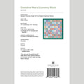 Digital Download - Grandma Mae's Economy Block Quilt Pattern by Missouri Star