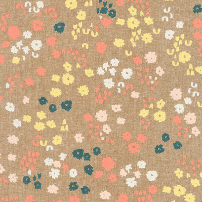 Riverbend - Flowers Nutmeg Yardage