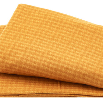 Bee Humble - Houndstooth Gold Flannel 2 Yard Cut