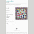 Digital Download - Josh's Star Quilt Pattern by Missouri Star
