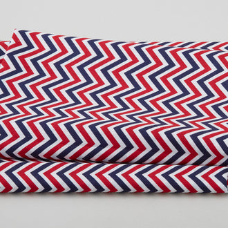Sweet Liberty - Chevron Red 2 Yard Cut