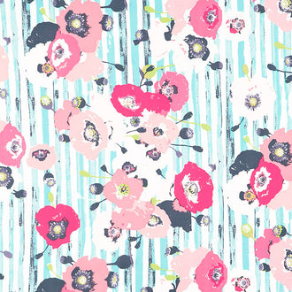 Timeless Prints - Skopelos Paparounes Pastel Multi Yardage