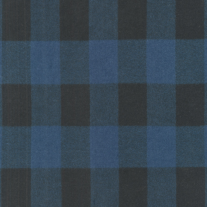 Mammoth Flannel - Plaid Blue Yardage Primary Image