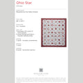 Digital Download - Ohio Star Quilt Pattern by Missouri Star