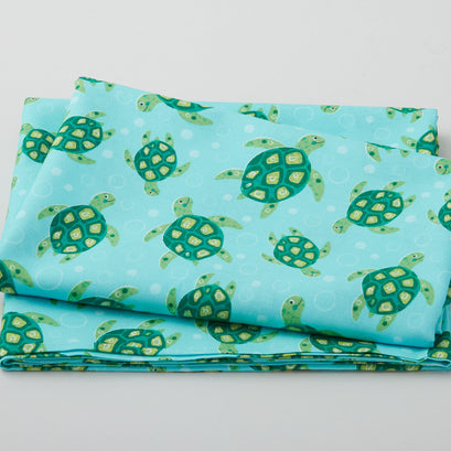Under the Sea - Turtley Awesome Water 2 Yard Cut