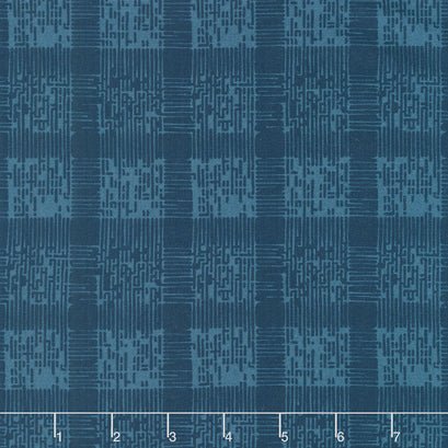 Maven - Timeworn Cloth Blau Yardage