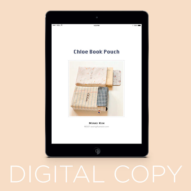 Digital Download - Chloe Book Pouch Pattern Primary Image