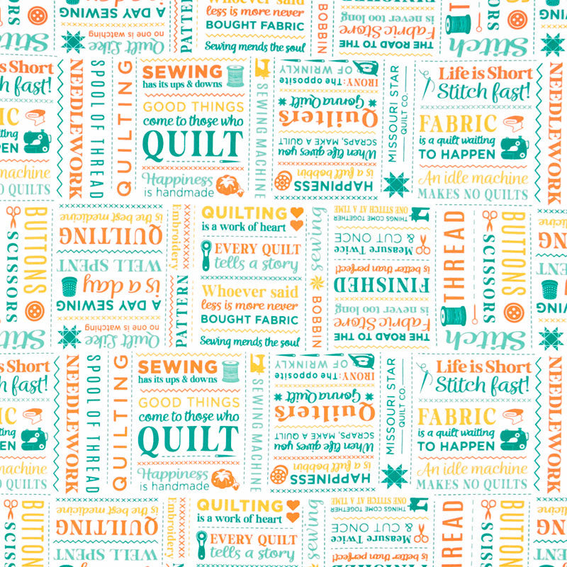 Quilt Town 10 Squares Cotton Novelty | Missouri Star Quilt Co.