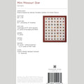 Digital Download - Mini Missouri Star Quilt Pattern by Missouri Star