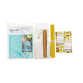 Charade Purse Kit - Mustard Pebble Faux Leather Alternative View #1
