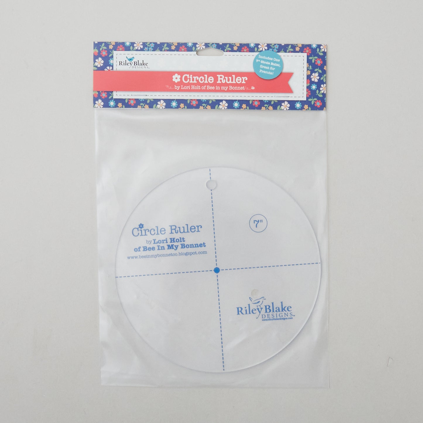 CM Designs Add-A-Quarter Plus 12" Yellow Ruler