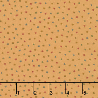 Grandpa's Journal - Stars Gold Yardage