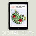 Digital Download - Frog Zippy Critter Pouch Pattern
