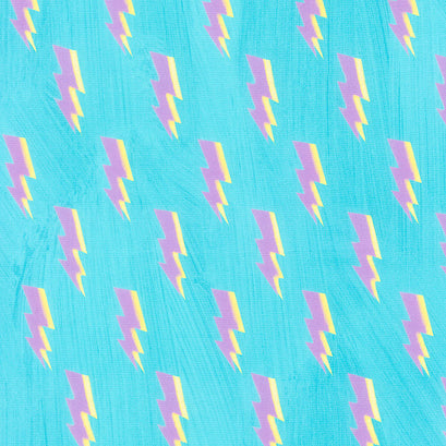 Happy - Kapow! Turquoise Yardage