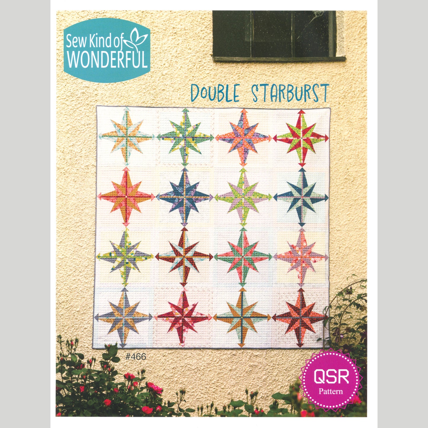 Double Starburst Quilt Pattern Primary Image