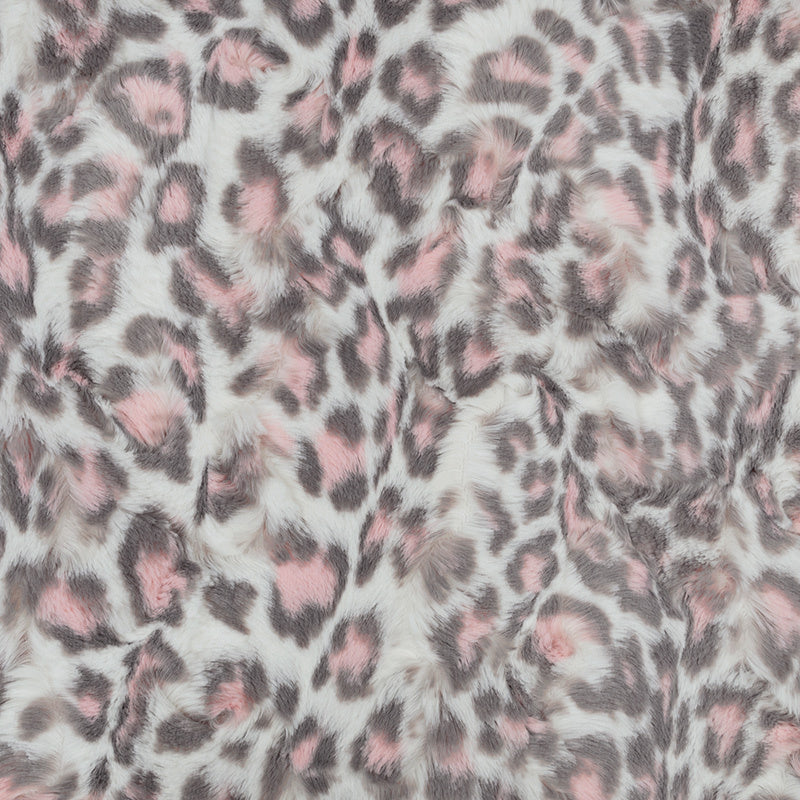 Luxe Cuddle® - Leopard Blush Minky Yardage Primary Image