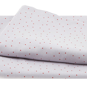Wilmington Essentials - Pindots Gray/Red 3 Yard Cut
