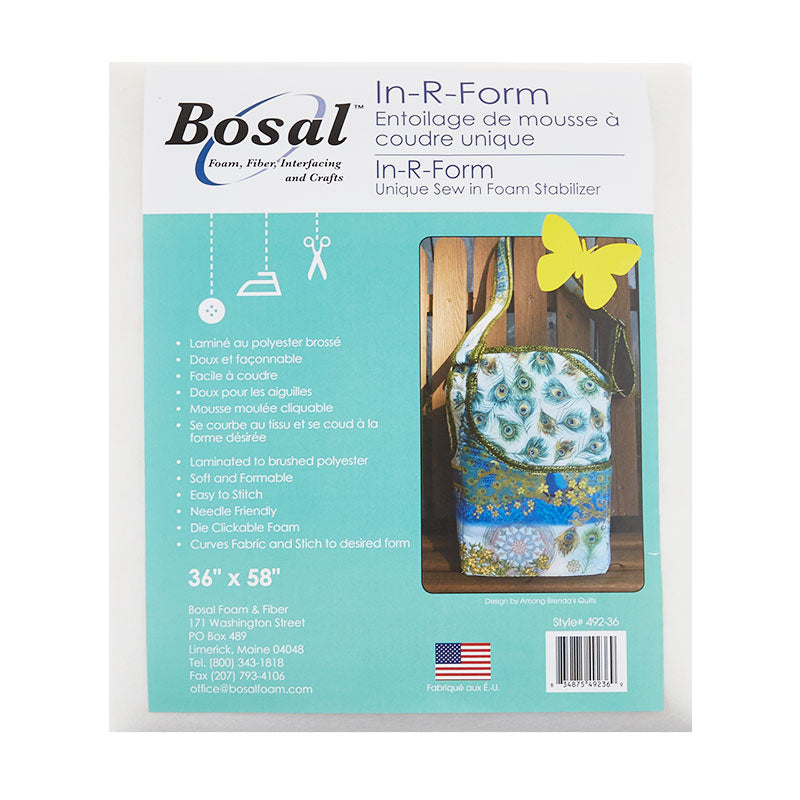 Bosal In-R-Form Sew In Foam Stabilizer 36" x 58" Primary Image