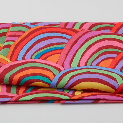 Kaffe Fassett - February 2022 Rainbows Red 2 Yard Cut