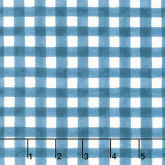 Harvest Wishes - Fall Gingham Night Sky Yardage