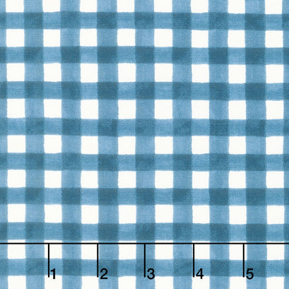Harvest Wishes - Fall Gingham Night Sky Yardage