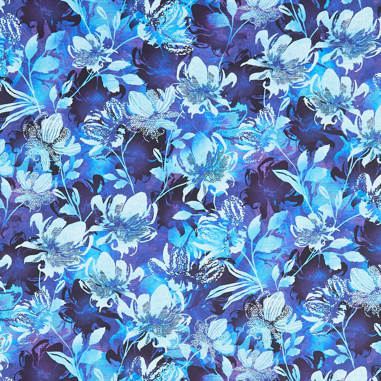 Wild Vista - Orchids Iris Yardage Primary Image