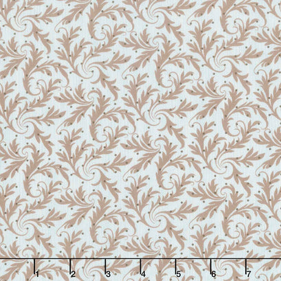 Cocoa Blue - Eucalyptus Caribbean Yardage