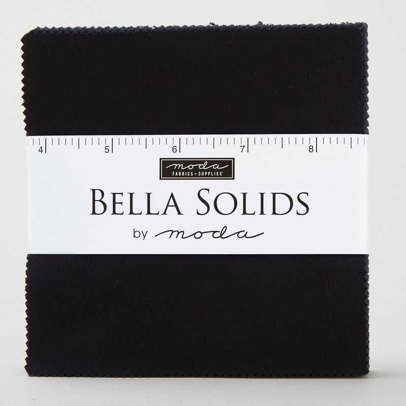 Bella Solids Black Charm Pack Primary Image
