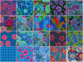 Kaffe Fassett Collective - August 2023 Cool Colorway 10" Squares