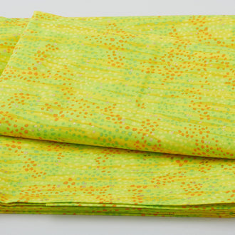 Dewdrop - Dewdrop Citrus Metallic 2 Yard Cut